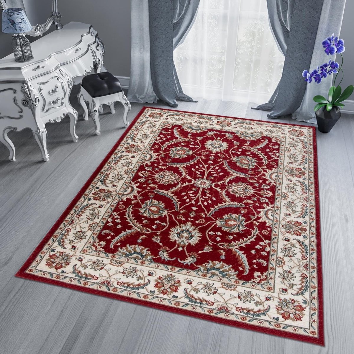Tapiso Dubai Modern Oriental Vloerkleed - 80 x 150 cm