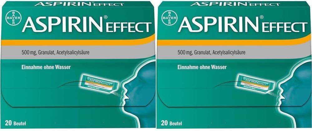 Aspirin Effect Granulat 2x 2x20 St