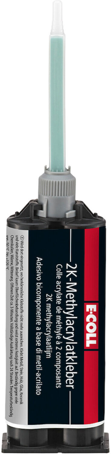 E-COLL 2K-Methylacrylat-Kleber 50g Doppelkammerkartusche (4317784464970)