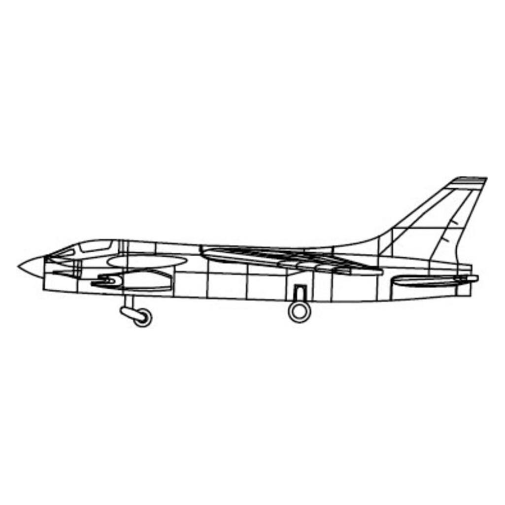 Trumpeter F-8 Crusader (03473)