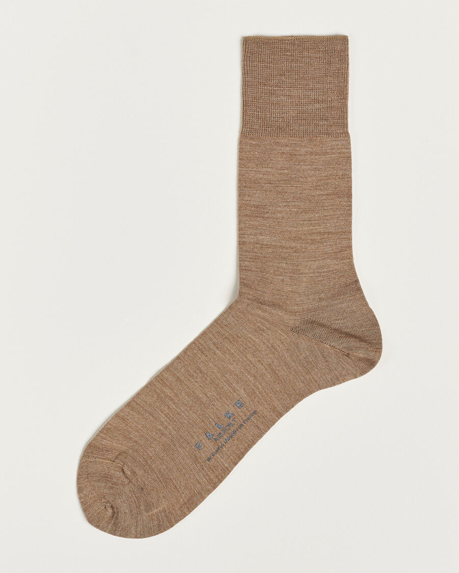 Falke Airport Socks Nutmeg Melange men 45-46 Beige