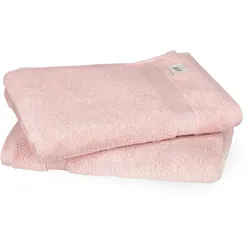 Tchibo - Schöner WOHNEN-Kollektion 2 Badetücher »Cuddly« - rosa