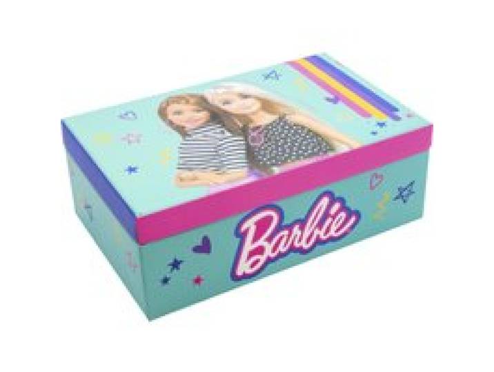 JOY TOY Boîte à bijoux Barbie avec accessoires