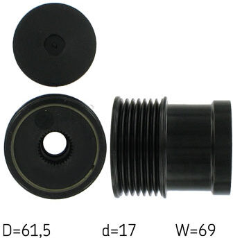 Skf Generatorfreilauf Vkm 03405