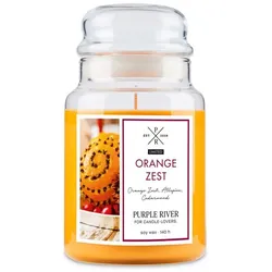 Purple River Duftkerze Orange