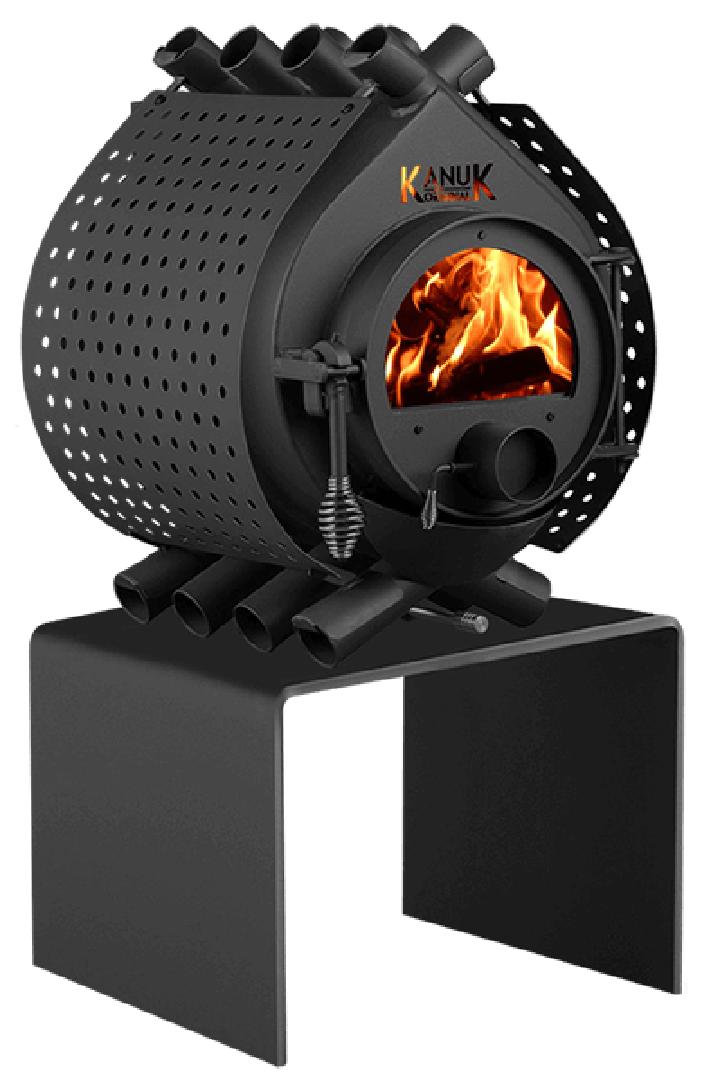 Kanuk Original 9,5 kW - Seitenverkleidung Spot Schwarz - Untergestell Modi Art
