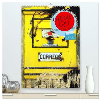 UrbanArt Mensch und Stadt in der Kunst (hochwertiger Premium Wandkalender 2027 DIN A2 hoch), Kunstdruck in Hochglanz