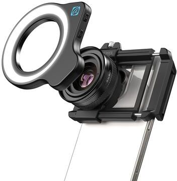 Shopalltechgadgets Zoom Macro Phone Lens With LED Fill Light For Smartphones Eyelash Macro Camera Kit Introduction Zoom Macro Phone Lens With LED Fill Light For Smartphones Eyelash Macro Camera Kit Introduction