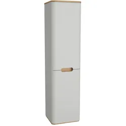 VitrA Sento Hochschrank 66022 40x35x157,5cm, Türanschlag links, hellgrau matt, Dekor