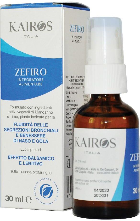 KAIROS ITALIA Srl ZEFIRO 30ML+ SPRAY ORALE