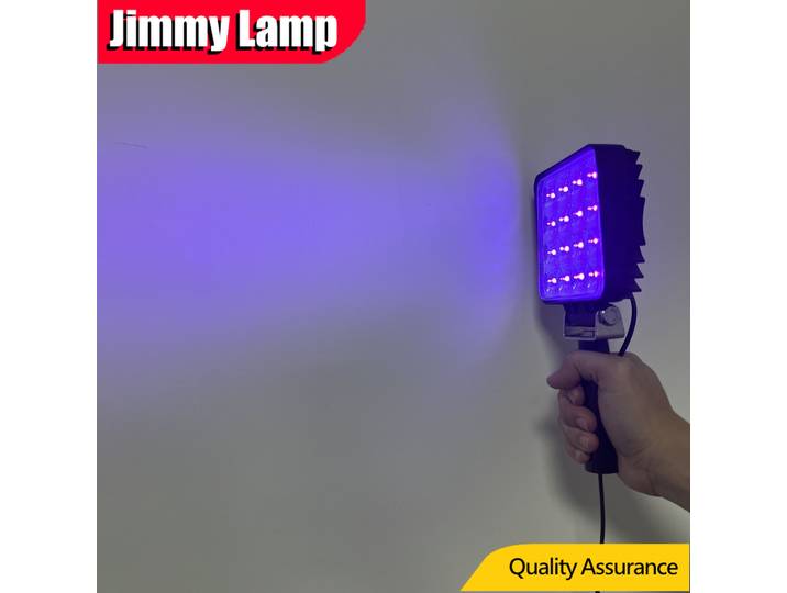 Lampe à polymérisation UV 365nm 395nm 405nm, lumière violette LED pour impression de plaques adhésives sans ombre