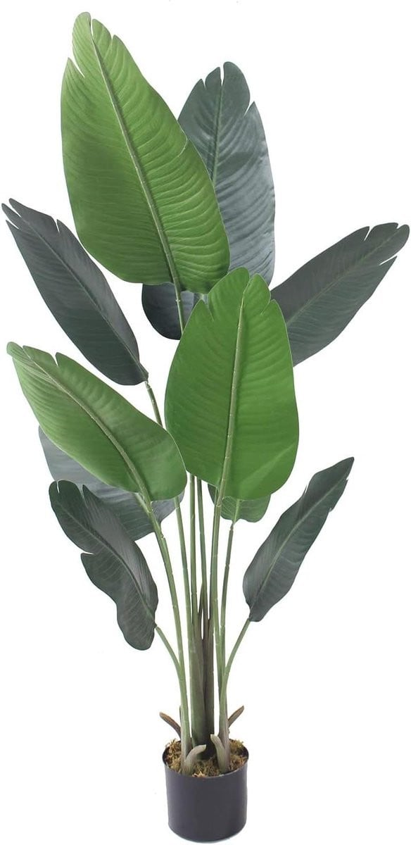 Bananenboom Kunstplant Groen - 130 cm