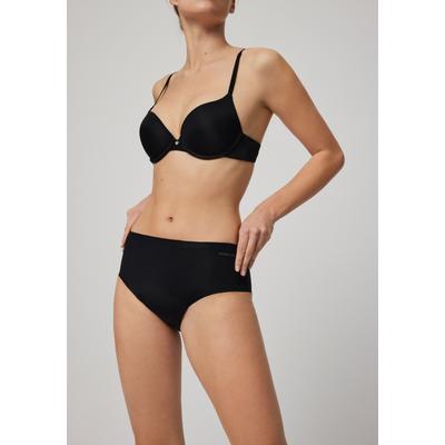 Inkontinenzslip YSABEL MORA, Damen, Gr. XXL, schwarz, Obermaterial: 75% Polyamid, 25% Elasthan, unifarben, Unterhosen, mit Laser Cut Technik für ein trockenes Gefühl