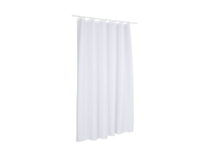 Duschvorhang Weiss 180 × 200 cm