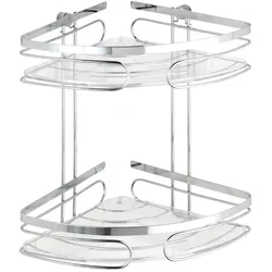 Eckregal PREMIUM (BHT 26,50x27,50x19 cm) - silber - BHT 26,50x27,50x19 cm