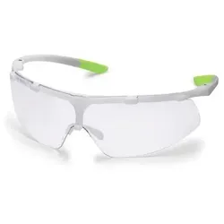 Schutzbrille super fit farblos supravision excellence weiß/lime - weiß