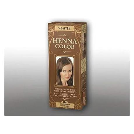 Venita - Henna Color Coloring Lotion From Henna 114 Golden Brown 75Ml (Golden Brown) (33081151)