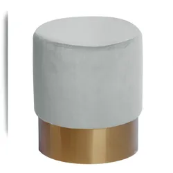 Kayoom Hocker Nano 110 Weiß / Mintgrün