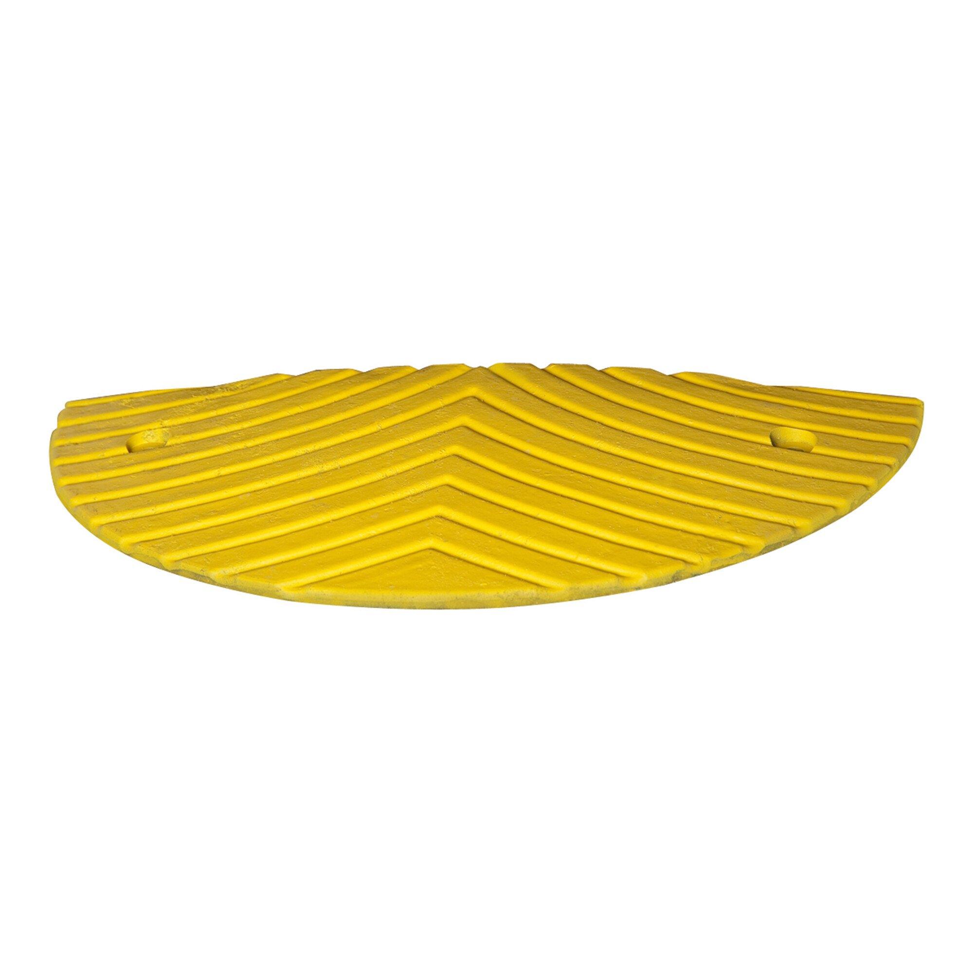 Moravia Fahrbahnschwelle TOPSTOP 30-RE gelb Abschlusselement 500 x 250 x 30 mm (281.17.266)