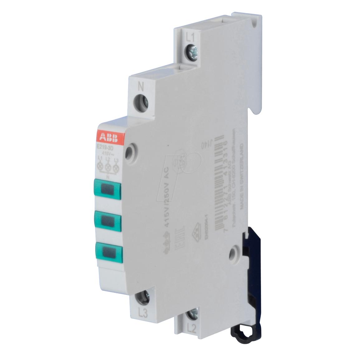 ABB Leuchtmelder E219-3D 3 LED grün (E219-3D)