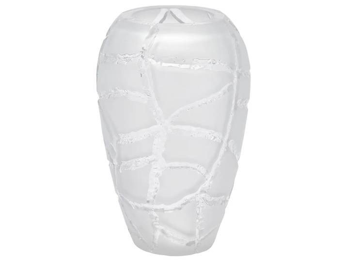 Vase Giraffenmuster Kristallglas H: 29 cm Edg