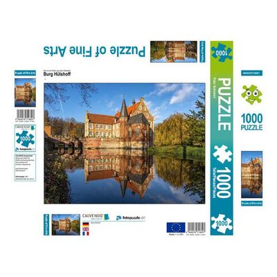 CALVENDO Puzzle Burg Hülshoff | 1000 Teile Lege-Größe 64x48cm Foto-Puzzle für glückliche Stunden