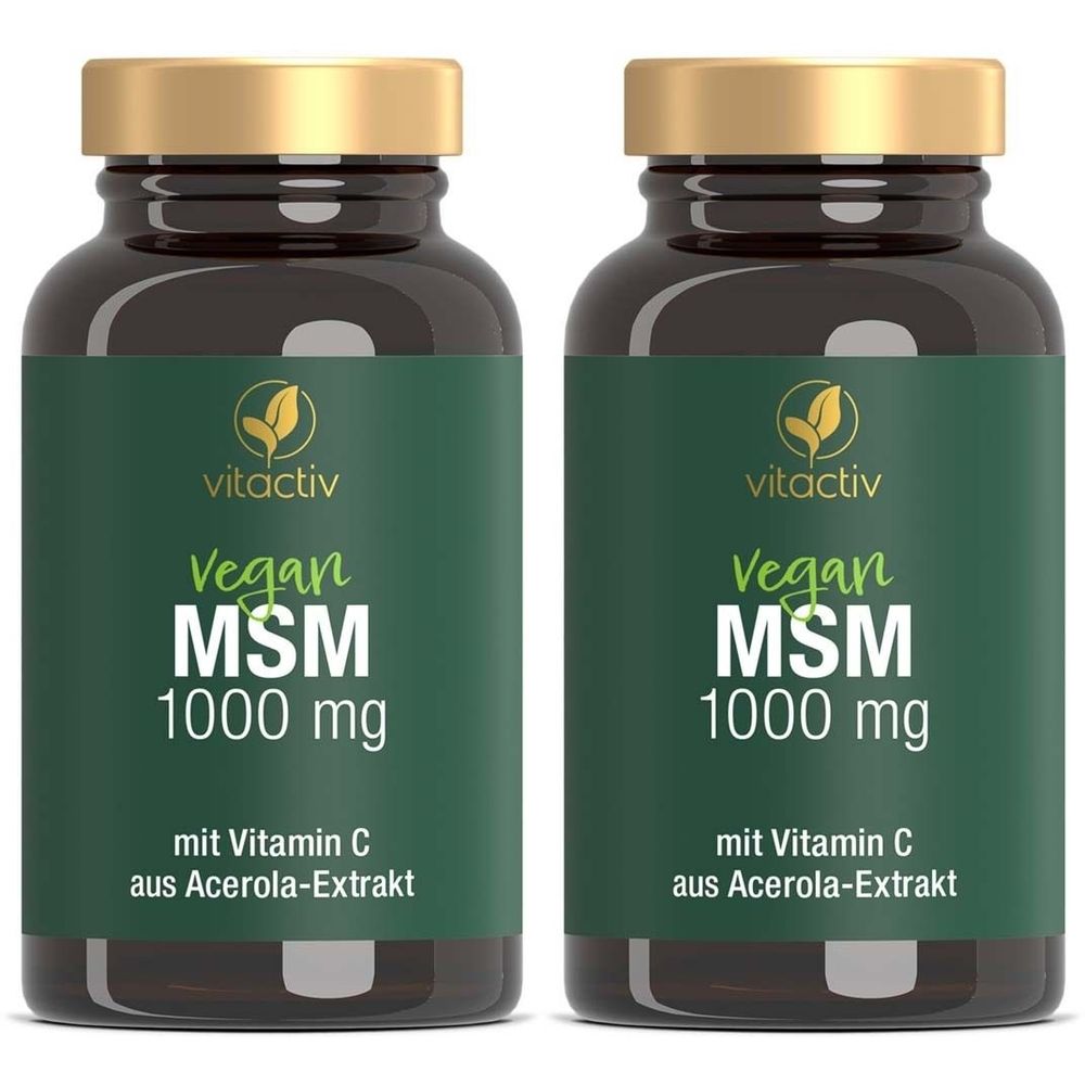 MSM 1000+Vitamin C Tabletten 2x 2x60 St