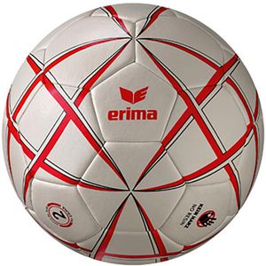Erima Handball Magic White Training, 7202509, Größe 1, weiß/rot, 300 Gramm, Trainingsball