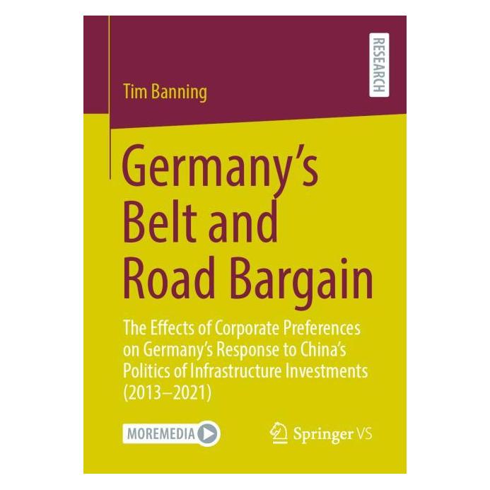Springer Germany's Belt and Road Bargain (Englisch, Softcover, Tim Banning) (53228845)