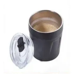 TROIKA ESPRESSO DOPPIO 160 ml Schwarz Edelstahl
