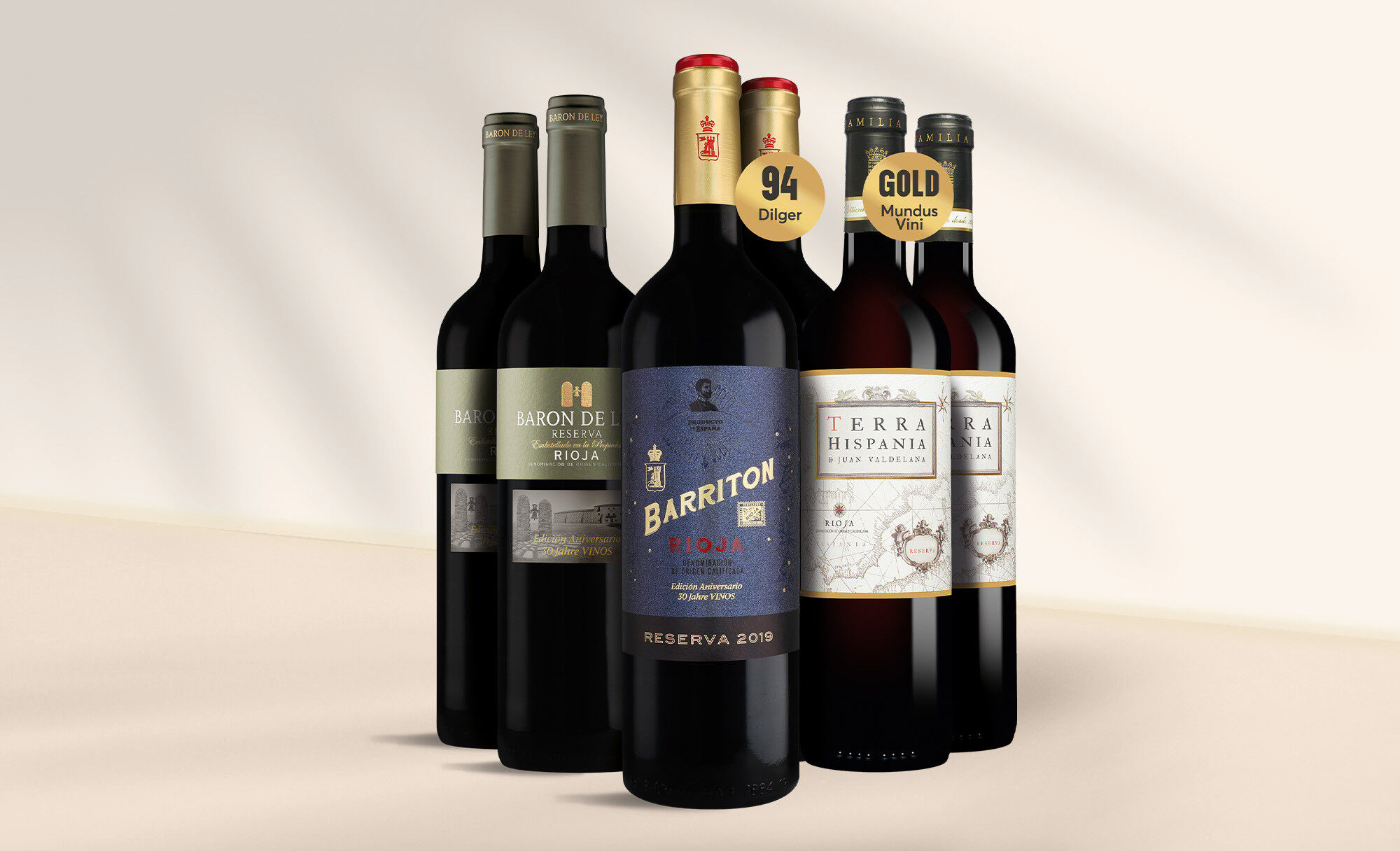 Rioja-Reserva-Paket Weinpaket  aus Spanien