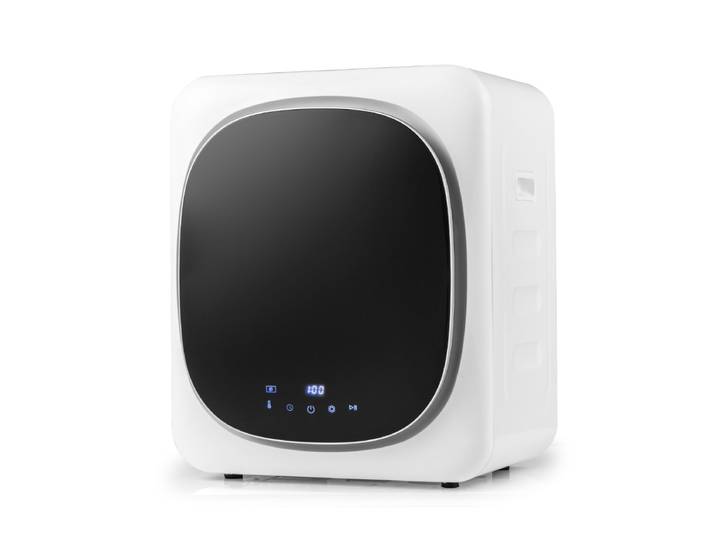 Mini-Wasdroger tot 69 °C Led-Touchscreen Afvoerdroger met Desinfectie Ontgeuring en Oververhittingsbeveiliging Meervoudige Filtratie