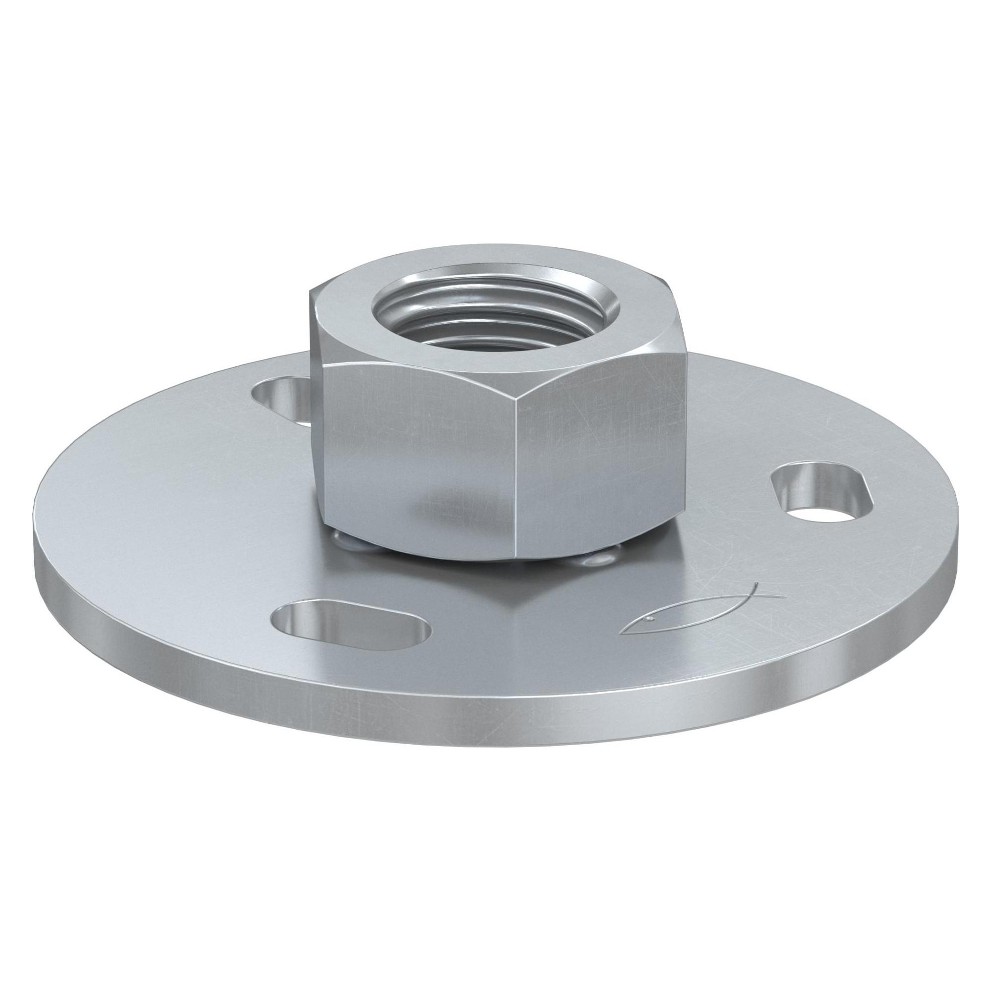 Fischer Grundplatte GPR 1/2" (G1/2") (037289)