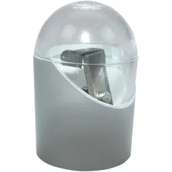 1 Stück Fantasia Kosmetikspitzer  Silber/glashell