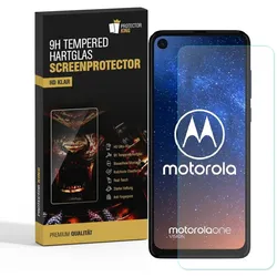 2x 9H Panzerschutzglas für Motorola One Vision Glasfolie Displayschutz HD KLAR