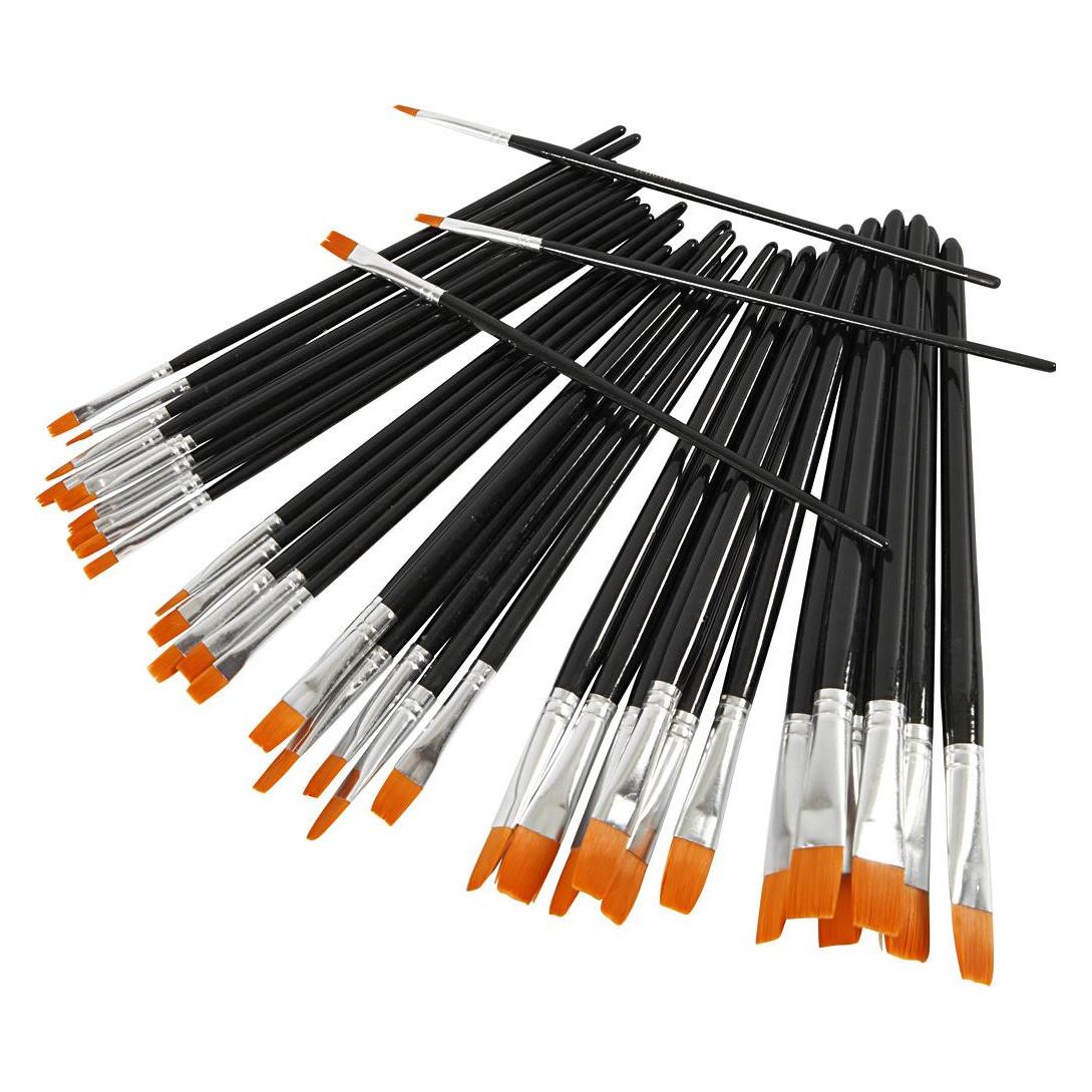 Creativ Company YellowLine Brush Set (5707167276570)