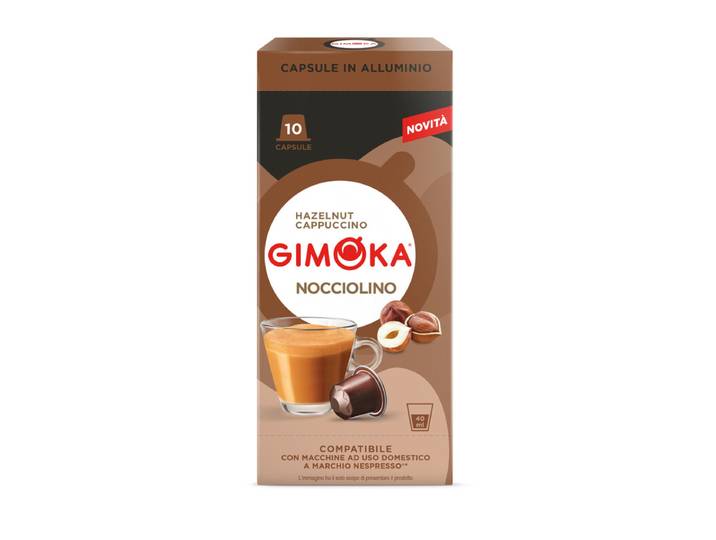GIMOKA Nespresso Compatible Capsules Hazelnut 10 capsules 60 g