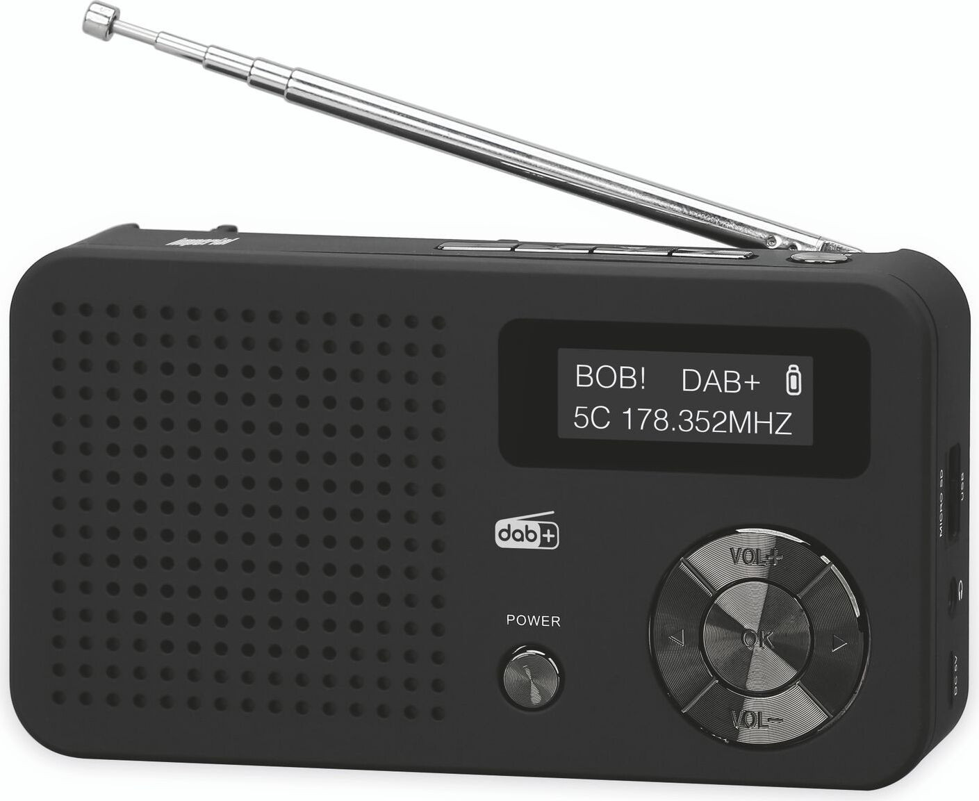 Imperial Collection Dabman 13 DAB+ radio, zwart
