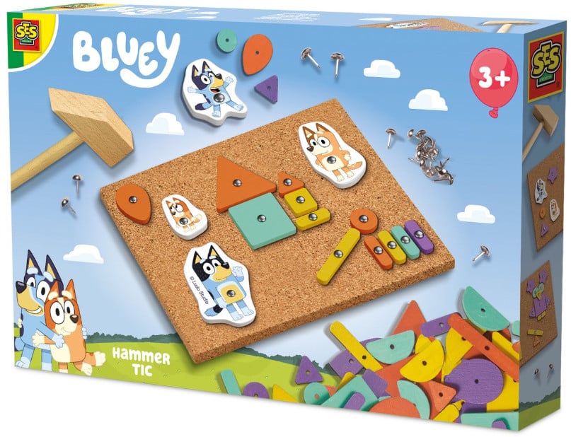 SES Creative Bluey 14094 Hamertje Tik Creatieve Set