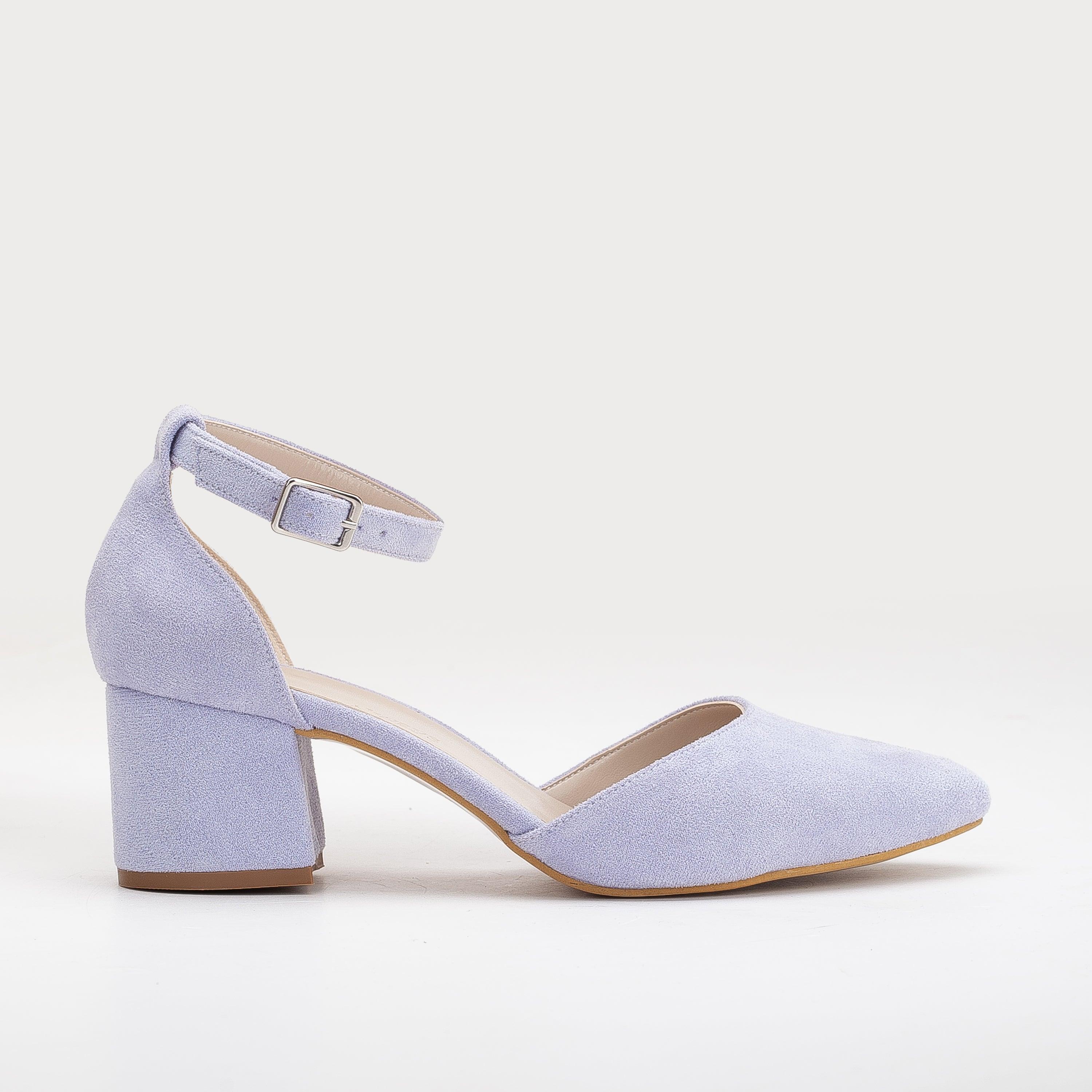 Marcelle Pumps mit niedrigem Blockabsatz
