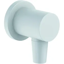 KLUDI NOVA FONTE Puristic Schlauch-Anschlussbogen DN 15, 2054353-15, Farbe: Mattweiß