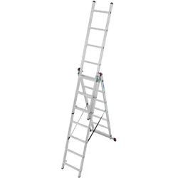 Krause CORDA Alu VielzweckLeiter 030375 3x7 Sprossen