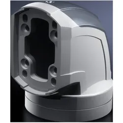 Rittal CP 120 PC enclosure system support arm angle coupling (90°), Serverschrank Zubehör, Grau