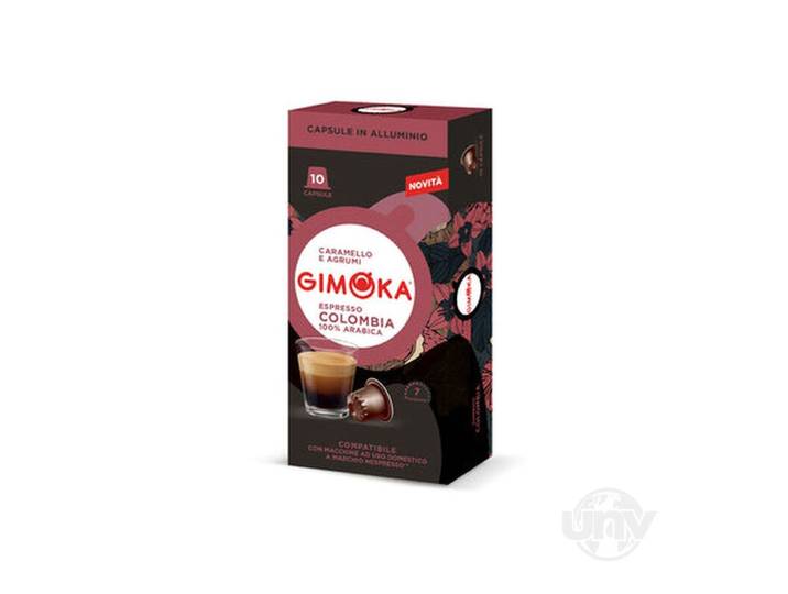 GIMOKA Nespresso Compatible Capsules COLOMBIA 10 capsules 55 g