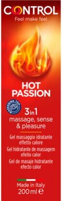 CONTROL Hot Passion Gel Masaje 3 en 1 200ml