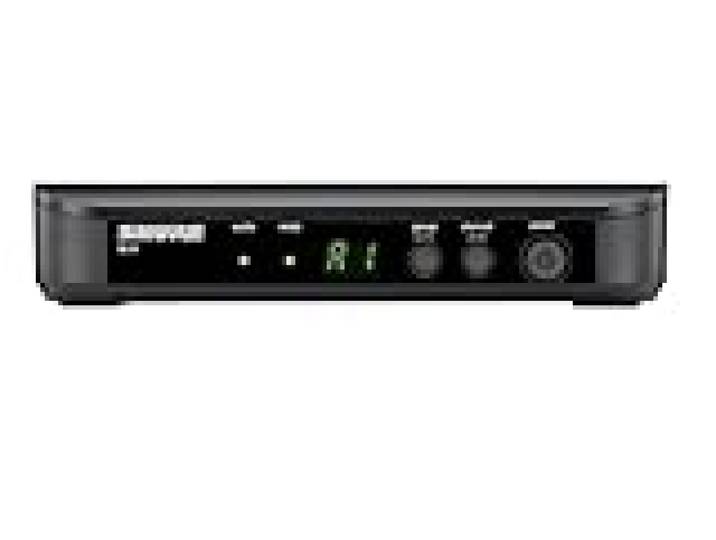 Shure BLX4 Récepteur sans fil à canal unique avec QuickScan, sorties XLR et 1/4 – Pour une utilisation avec les systèmes sans fil BLX (émetteur vendu séparément) Bande M17