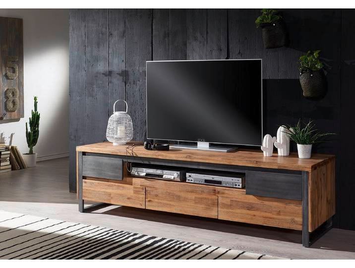 TV Board I 190cm 'Genua' Akazie gebürstet