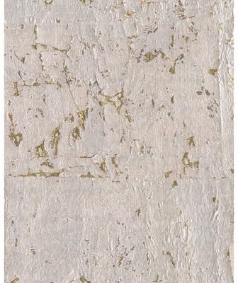 Candice Olson Cork Gold & Silver Metallic Wallpaper