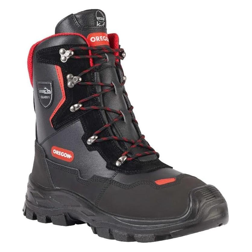 Oregon Forst Schnittschutzstiefel Yukon Klasse 1 aus Leder Gr. 48 (48) (295449/48)