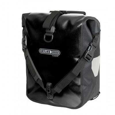 Ortlieb - Sport-Roller - Gepäckträgertaschen Gr 2 x 14,5 l schwarz/grau